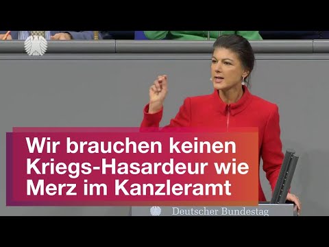 Wir brauchen keinen Kriegs-Hasardeur wie Merz im Kanzleramt