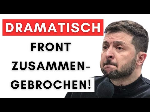 „Front zusammengebrochen“ – Ukrainischer Generalmajor bestätigt massive Probleme!