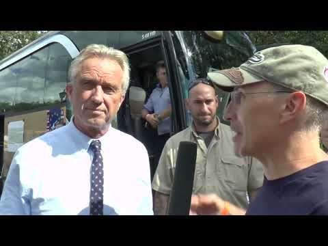 Robert Stein im Gespräch mit Robert Kennedy Jr. (Berlin, August 2020)