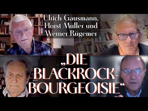 MANOVA The Great WeSet: „Die Blackrock-Bourgeoisie“ (Ulrich Gausmann, Horst Müller, Werner Rügemer)