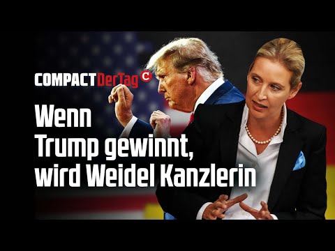 Wenn Trump gewinnt, wird Weidel Kanzlerin💥