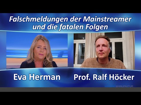 Prof. Ralf Höcker: Über Falschmeldungen der Mainstreamer und die fatalen Folgen