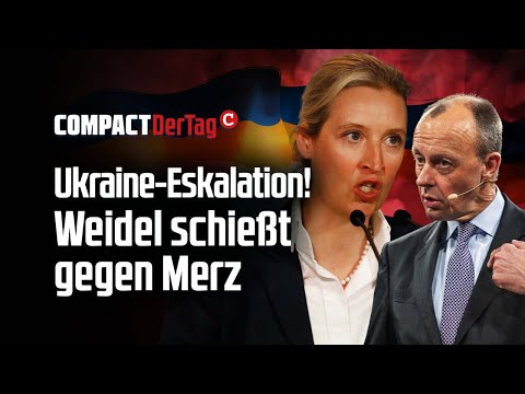 Ukraine-Eskalation: Weidel schießt gegen Merz💥