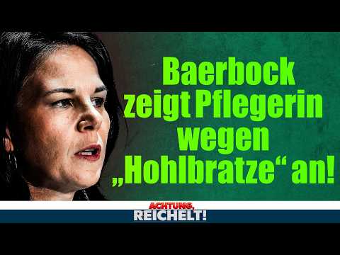 Pflegerin sollte 6000 Euro Strafe für „Hohlbratze“ Baerbock zahlen! | Achtung, Reichelt!