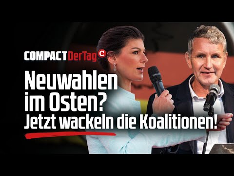 Neuwahlen im Osten? Jetzt wackeln die Koalitionen!💥