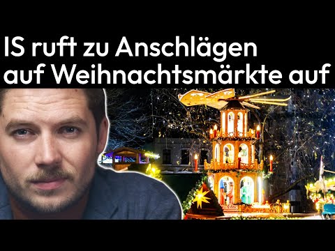 IS ruft zu Anschlägen auf Weihnachtsmärkte auf!