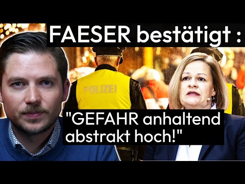 Anschläge auf Weihnachtsmärkte? Faeser warnt & BKA meldet sich zu Wort!