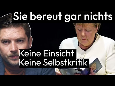 Merkel ist wieder da! Sie bereut nichts & hat nichts falsch gemacht