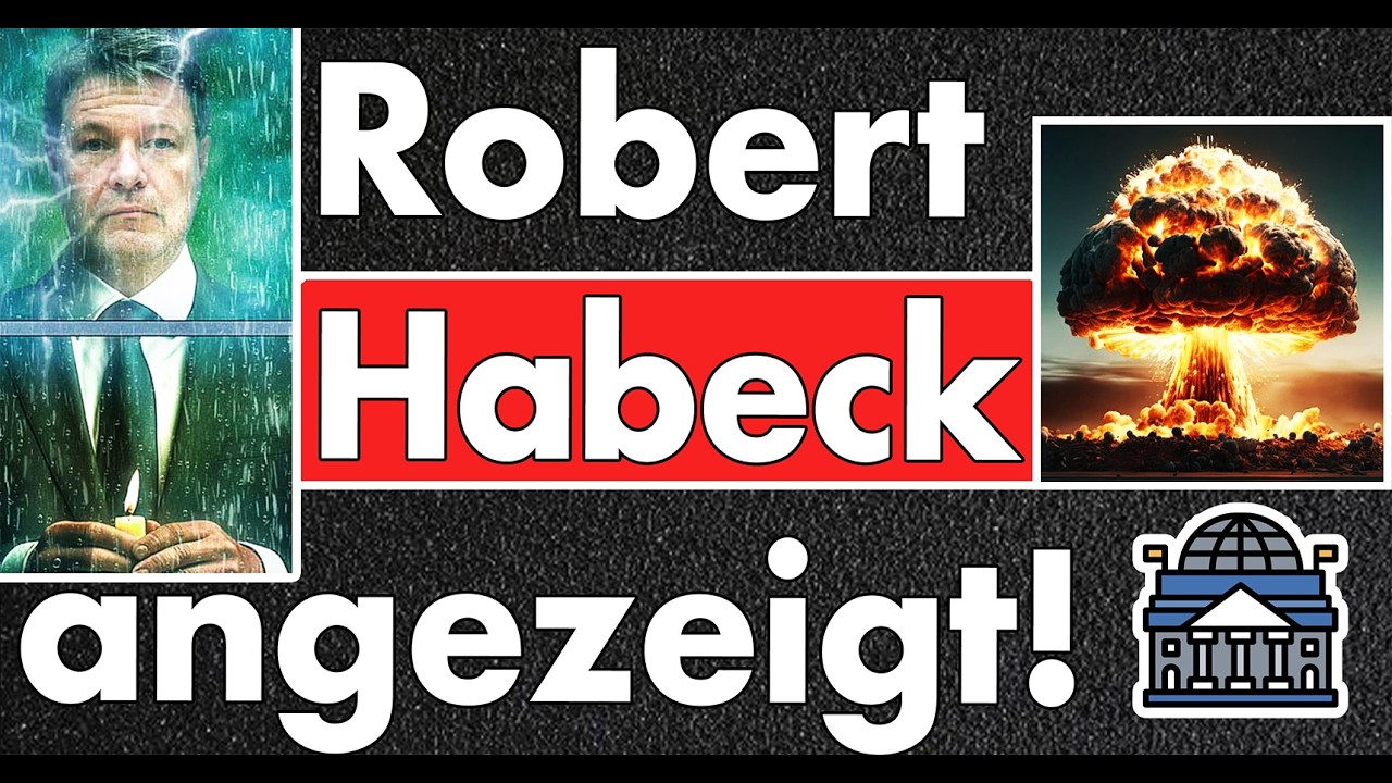 Medienaufsicht gegen Robert Habeck! Am Impressum auf YouTube gescheitert & von Staranwalt angezeigt!