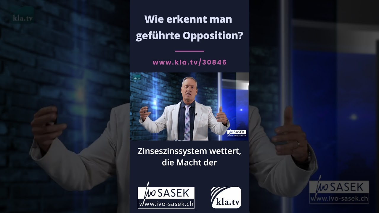 Wie erkennt man geführte Opposition?