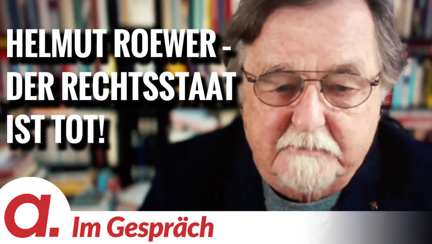 Im Gespräch: Helmut Roewer („Verfall der Demokratie“)