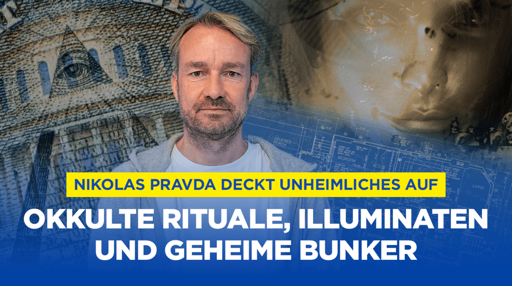 Okkulte Rituale, Illuminaten, geheime Bunker: Nikolas Pravda deckt Unheimliches auf