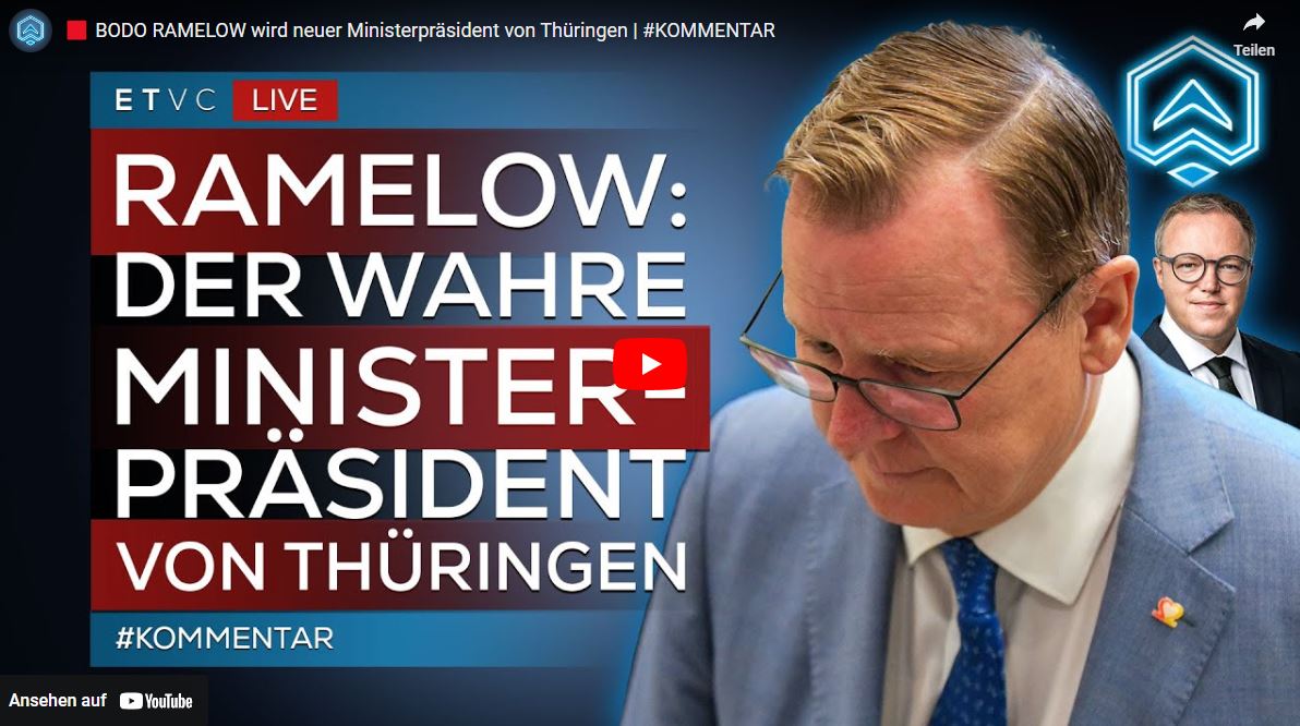 BODO RAMELOW wird neuer Ministerpräsident von Thüringen | #KOMMENTAR