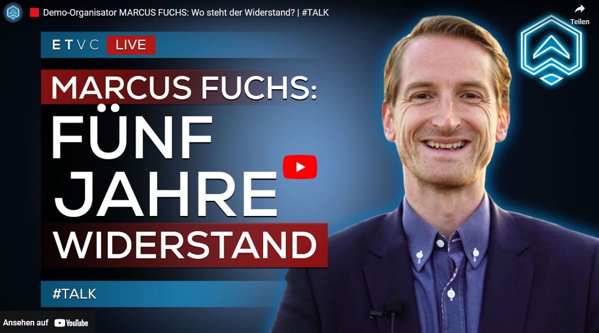 Demo-Organisator MARCUS FUCHS: Wo steht der Widerstand? | #TALK