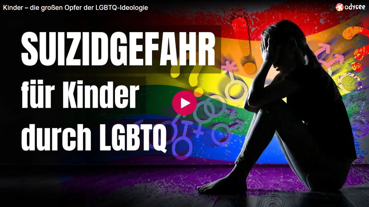 Kinder – die großen Opfer der LGBTQ-Ideologie