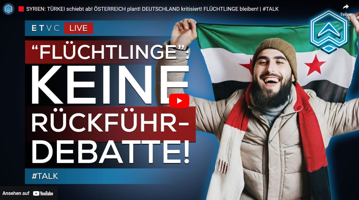 SYRIEN: TÜRKEI schiebt ab! ÖSTERREICH plant! DEUTSCHLAND kritisiert! FLÜCHTLINGE bleiben! | #TALK