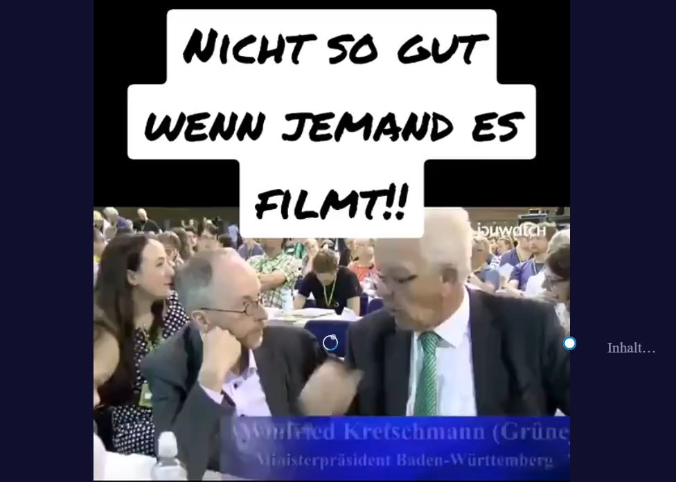 Wenn Grüne heimlich gefilmt werden