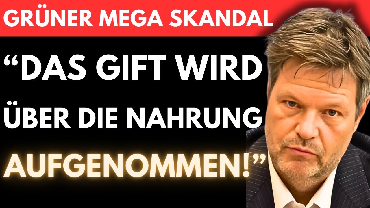 AfD entlarvt die GRÜNEN 🚨 „Die BÜRGER werden das über DIE NAHRUNG aufnehmen!“ (unfassbar)