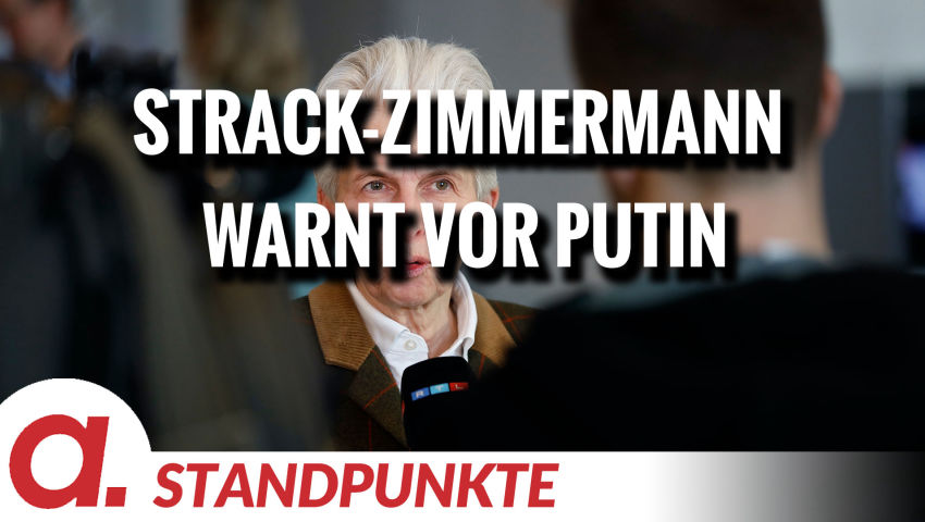 Strack-Zimmermann warnt vor Putin | Von Uwe Froschauer