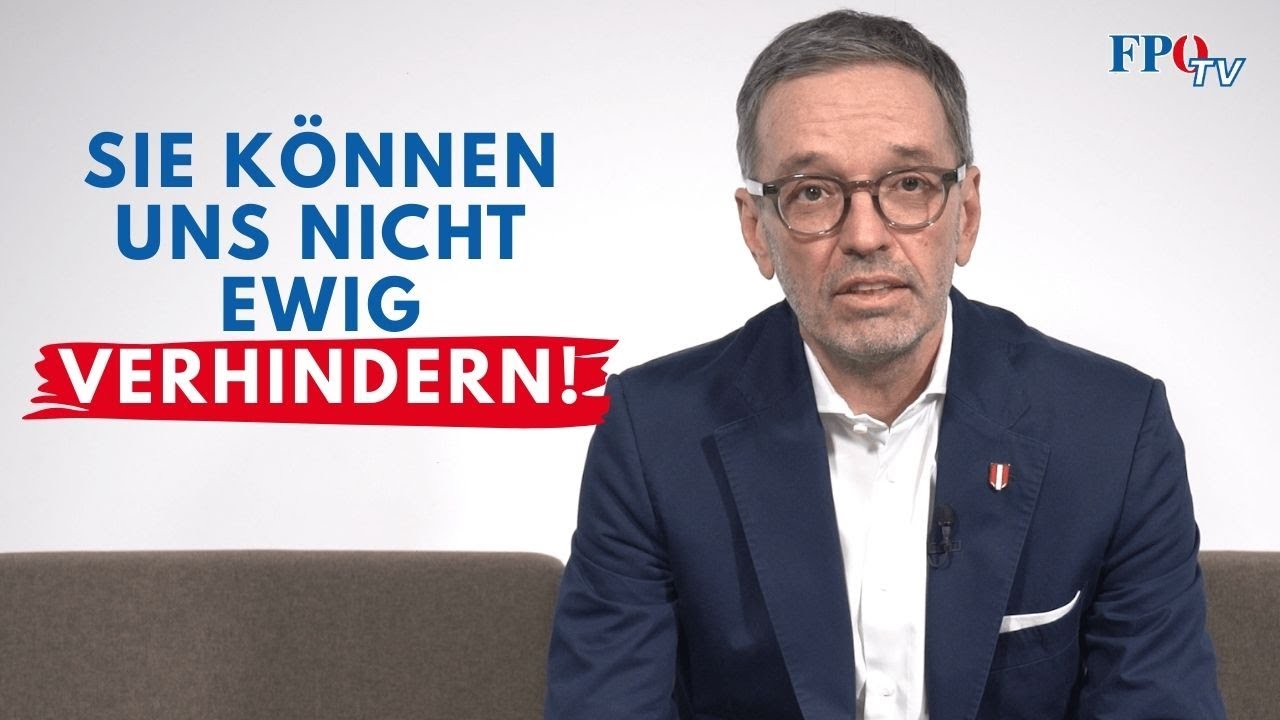 Herbert Kickl: „Sie können uns nicht ewig verhindern!“