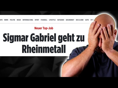 EKELHAFT: Sigmar Gabriel geht zu Rüstungskonzern!