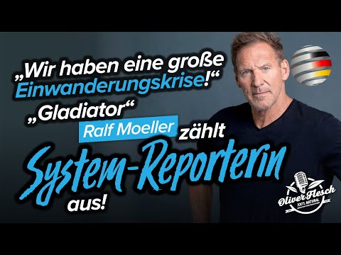 „Wir haben eine große Einwanderungskrise!“ – „Gladiator“ Ralf Moeller zählt System-Reporterin aus