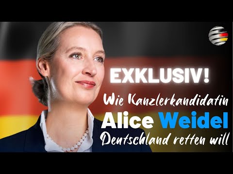 Exklusiv: Wie Kanzlerkandidatin Alice Weidel (AfD) Deutschland retten will | Pressekonferenz