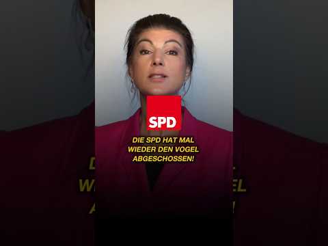 Sahra Wagenknecht reagiert auf absurde SPD-Kampagne 🫣