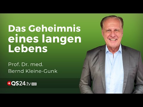 Prof. Kleine-Gunks Tipps für ein längeres und erfüllteres Leben | Naturmedizin | QS24