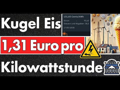 Strompreise explodieren: 1,31 Euro pro kWh – Wann ist Ende? Von wo kommen 5 GW Strom?