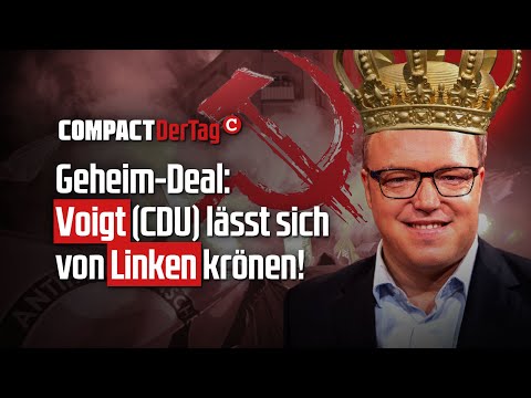 Geheim-Deal: Voigt (CDU) lässt sich von Linken krönen!💥