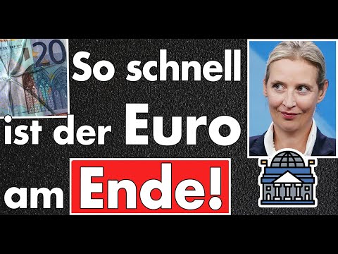 ‚Der EURO stirbt‘ Weidel hat recht! Nur wie schnell? Wir klären die Rolle von Frankreich & Italien!