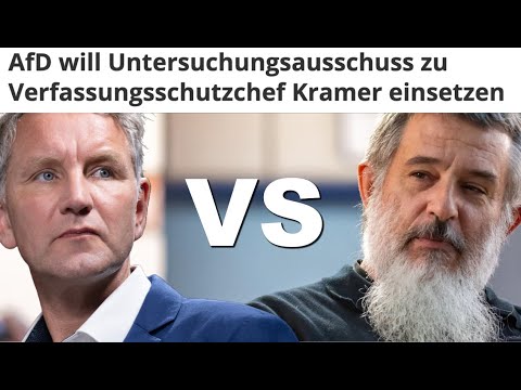 AfD beantragt: Untersuchungsauschuss wegen KRAMER | Die Medien schweigen weiter