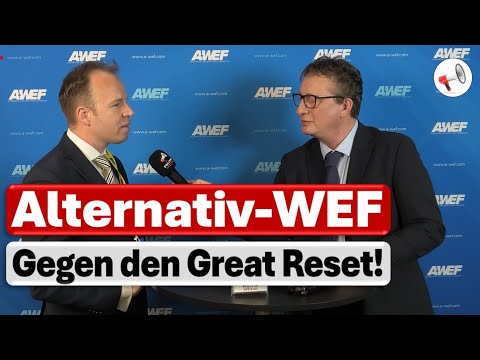 Gegenpol zu Davos und Klaus Schwab: Das alternative A-WEF | Stefan Magnet von AUF1 im Interview