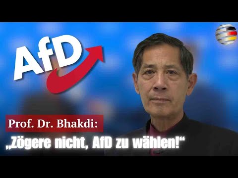 Prof. Dr. Bhakdi: „Zögere nicht, AfD zu wählen!“