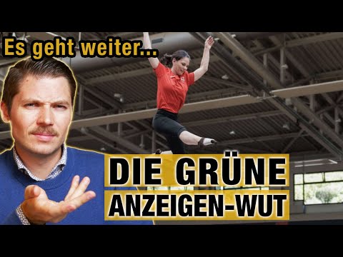 „Zu oft an die Zimmerdecke geknallt?“ 800€ für Trampolin-Witz über Baerbock