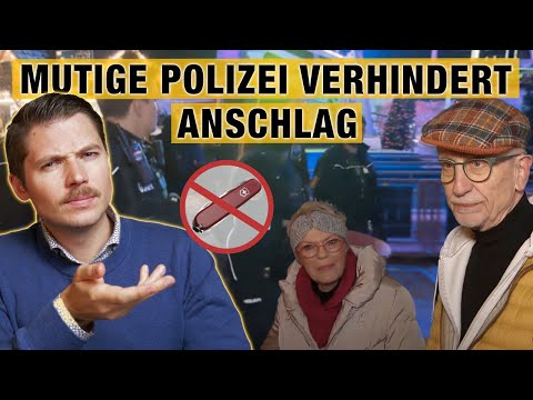 Polizei verhindert Messerangriff? KONTROLLE auf Weihnachtsmarkt