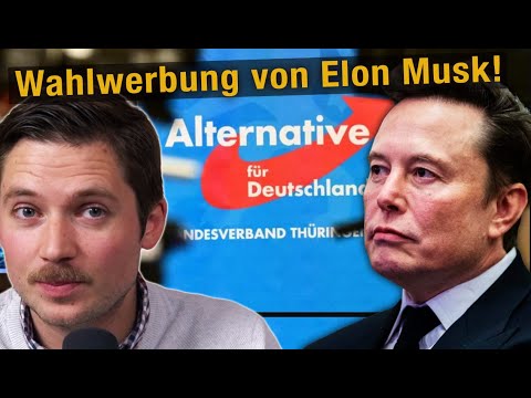 „Nur die AfD kann Deutschland retten“ | Medien fordern ZENSUR für MUSK!