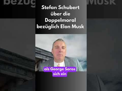 Die Doppelmoral bzgl. Elon Musk