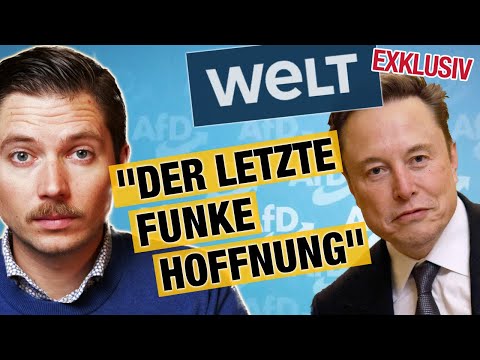 MUSK macht AfD-Wahlwerbung bei WELT! „Der letzte Funke Hoffnung“ | Journalistin KÜNDIGT!