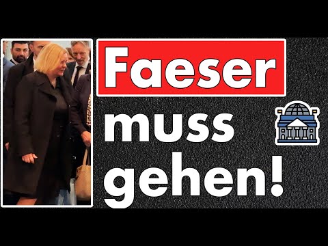 Sondersitzung im Bundestag: Alle Parteien wollen politische Konsequenzen: Dann muss Faeser gehen!