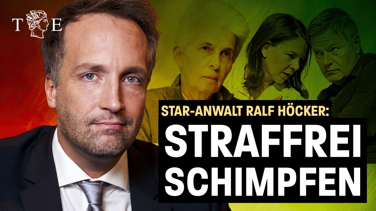 Interview mit Staranwalt Ralf Höcker: Straffrei schimpfen