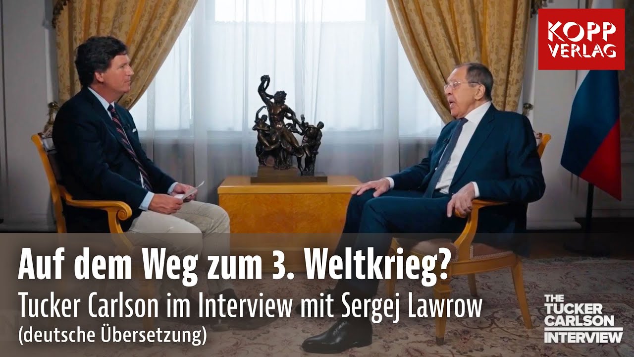 Russlands Außenminister Lawrow beschreibt den Krieg mit den USA und wie er beendet werden kann