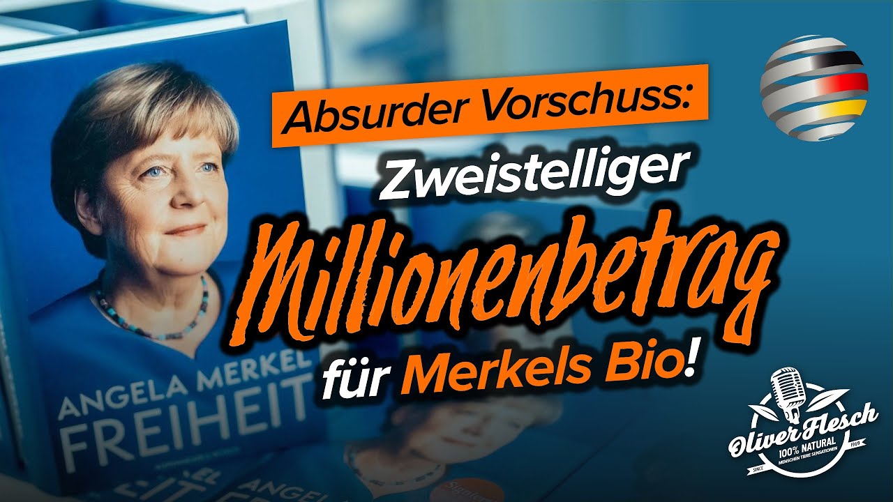 Völlig absurd! Merkel soll für ihre Autobiografie einen zweistelligen Millionenbetrag kassiert haben