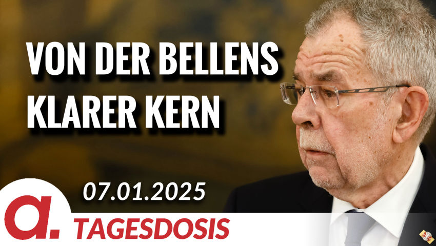 Von der Bellens klarer Kern | Von Paul Clemente