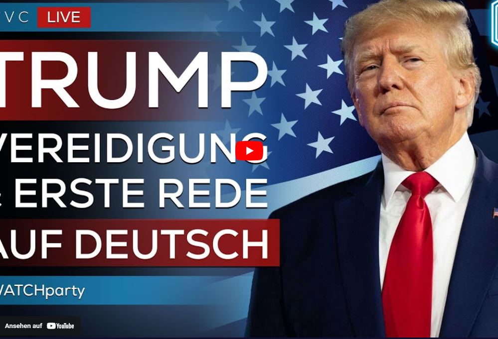 TRUMP: Amtseinführung in Washington – AUF DEUTSCH | #SONDERsendung