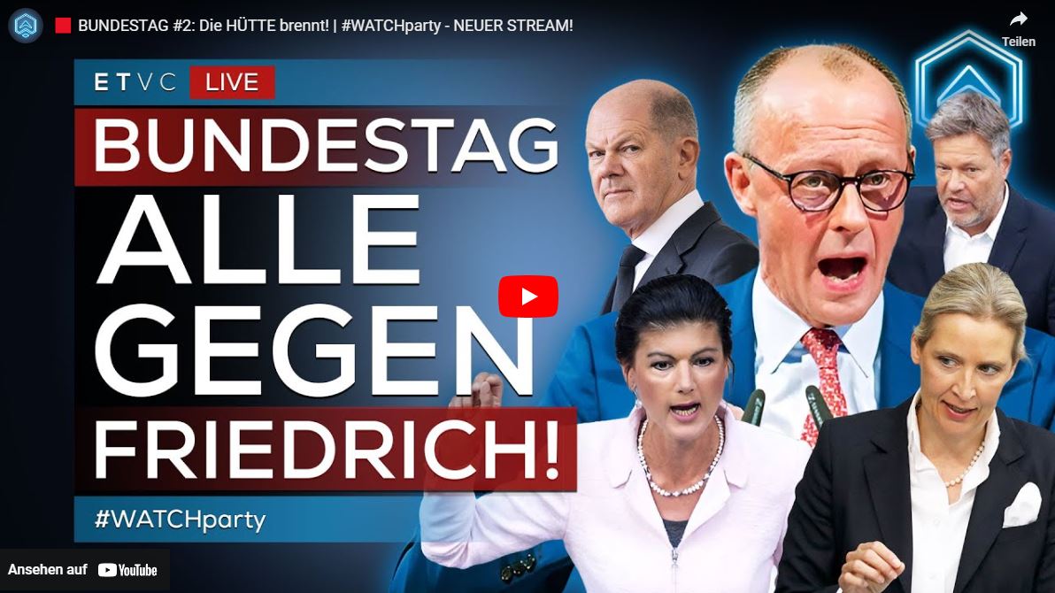 BUNDESTAG #2: Die HÜTTE brennt! | #WATCHparty