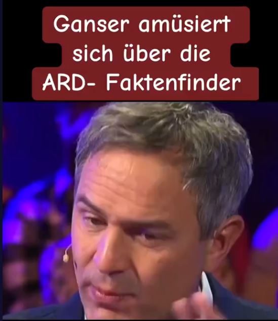 Daniele Ganser amüsiert sich über die ARD-Faktenfinder