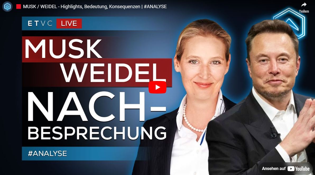 MUSK / WEIDEL – Highlights, Bedeutung, Konsequenzen | #ANALYSE