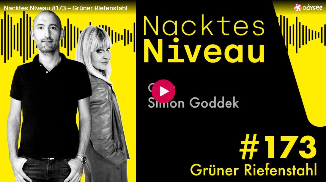 Nacktes Niveau #173 – Grüner Riefenstahl